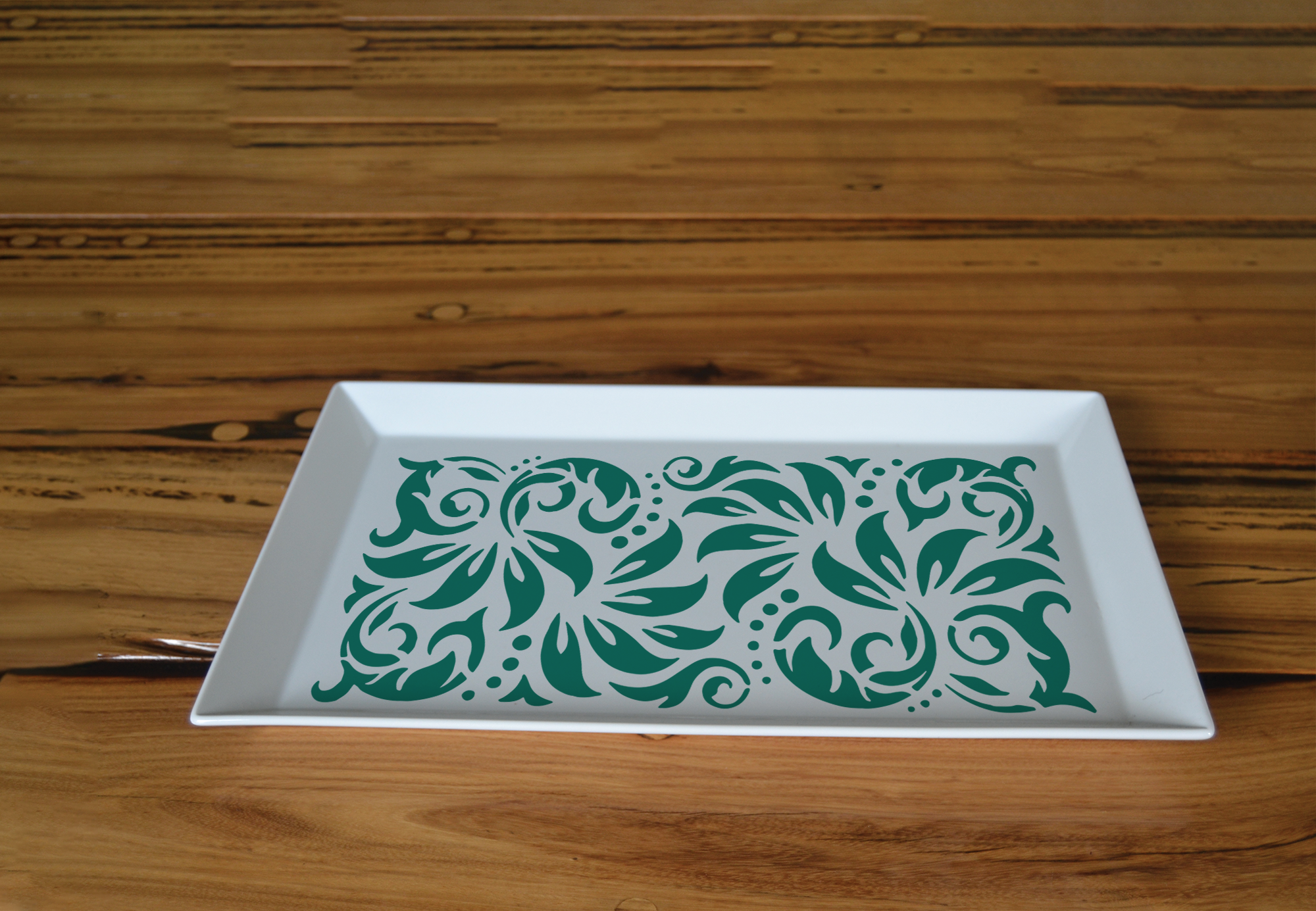 Sablon decorativ reutilizabil A4 - Leaf Dialogue (1047)