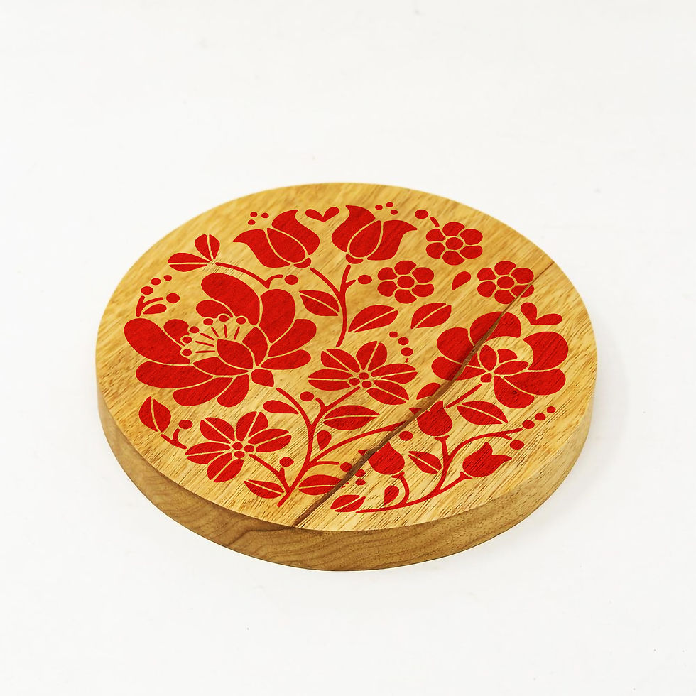 Miniatură: Sablon decorativ reutilizabil A4 - Kiraly Folk (1188)