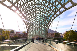 BRIDGE OF PEACE, TBILISI, GEORGIA
