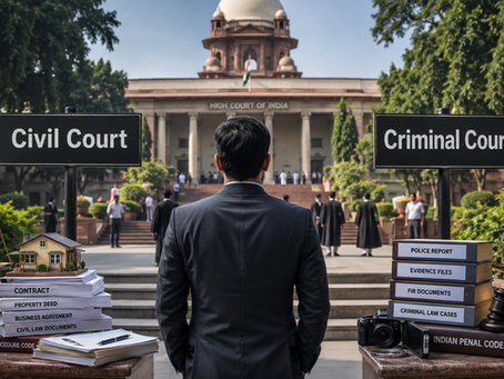 Choosing the Right Legal Path: Civil Remedy or Criminal Complaint?