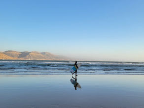 surfer from the camp little kasbah imsouane