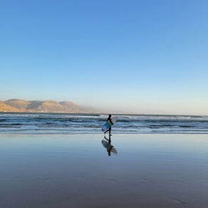 surfer from the camp little kasbah imsouane 