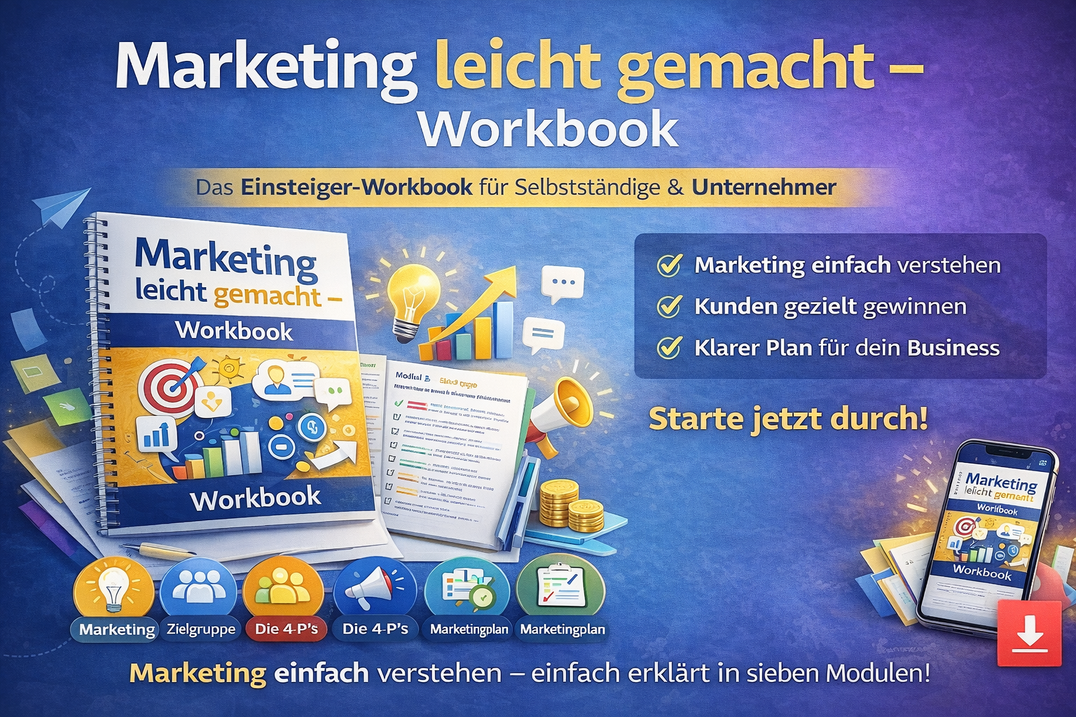 Marketing Lehrgang für Start UP's