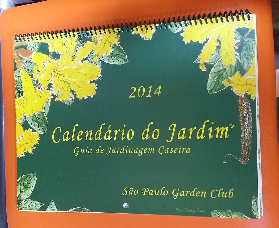 Calendário do Jardim 2014