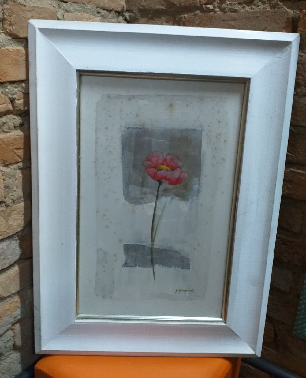 Quadro Flor Cor de Rosa