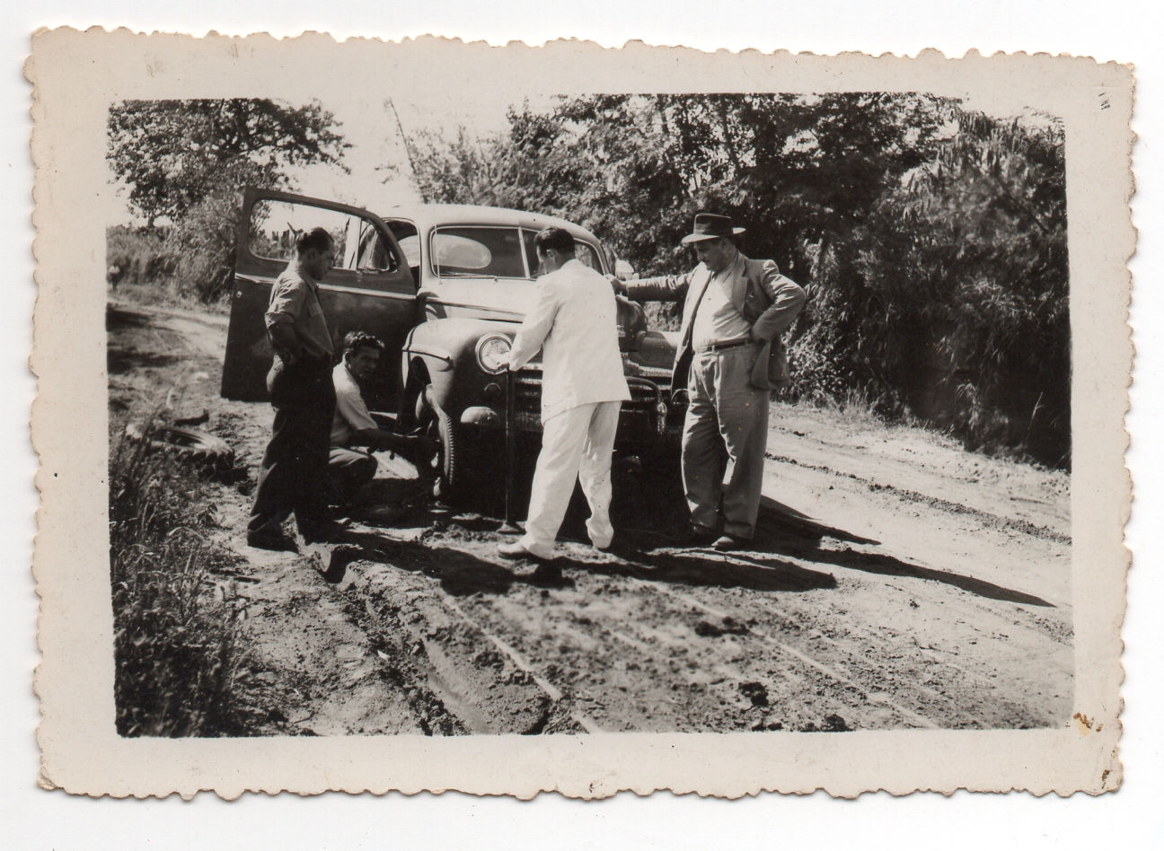 Foto Antiga - Atolados