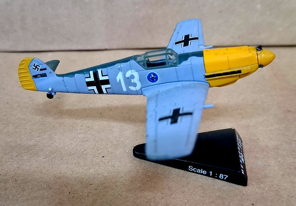 Miniatura: Miniatura Messerschmitt  Me-109