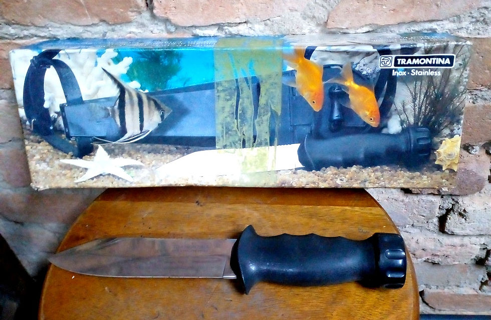 Faca Tramontina Mergulho / Caça Submarina