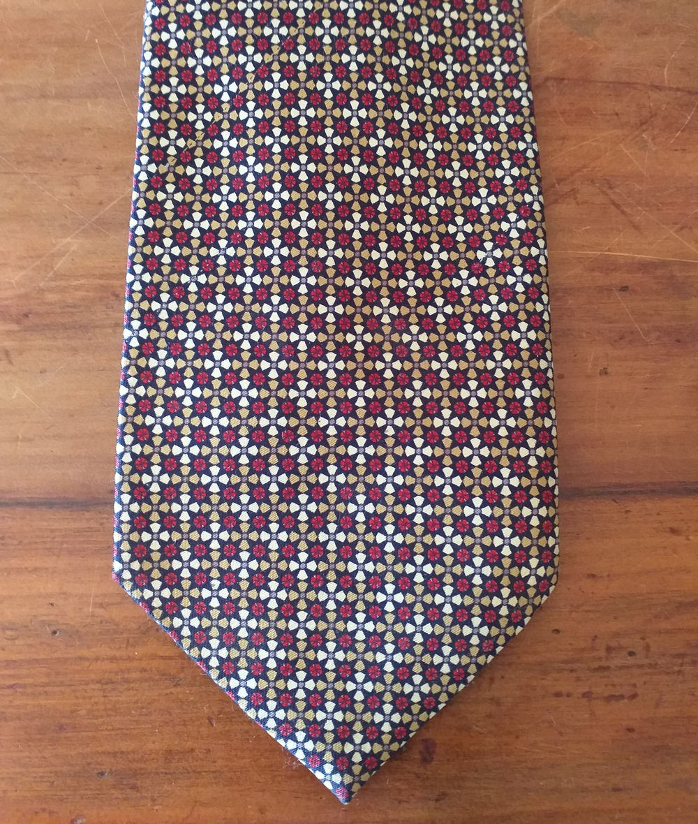 Gravata Myung Ju Silk Mandala