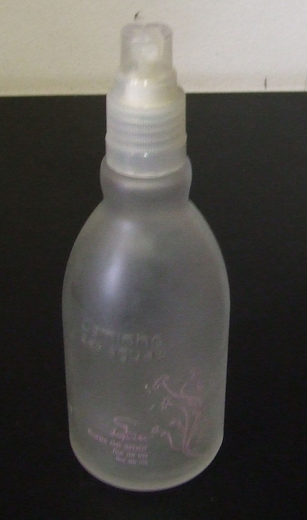 Miniatura: Vidro Vazio de Perfume Flor de Iris Jequiti