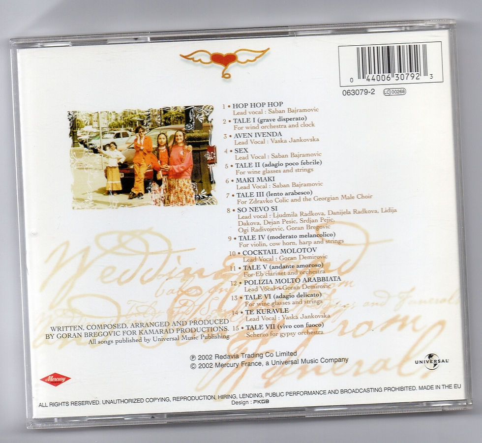 Miniatura: CD Goran Bregovic – Tales And Songs From Weddings And Funerals