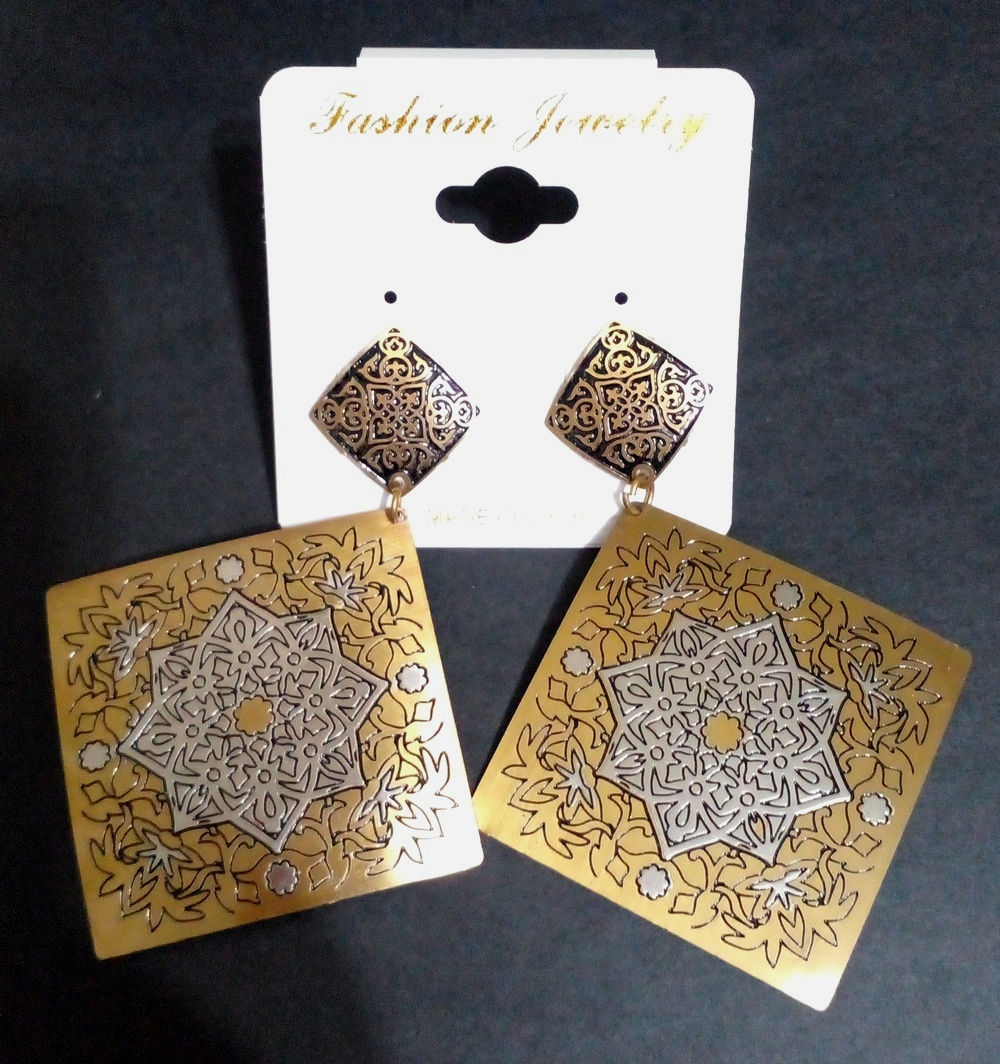 Brinco Fashion Jewelry Mandala