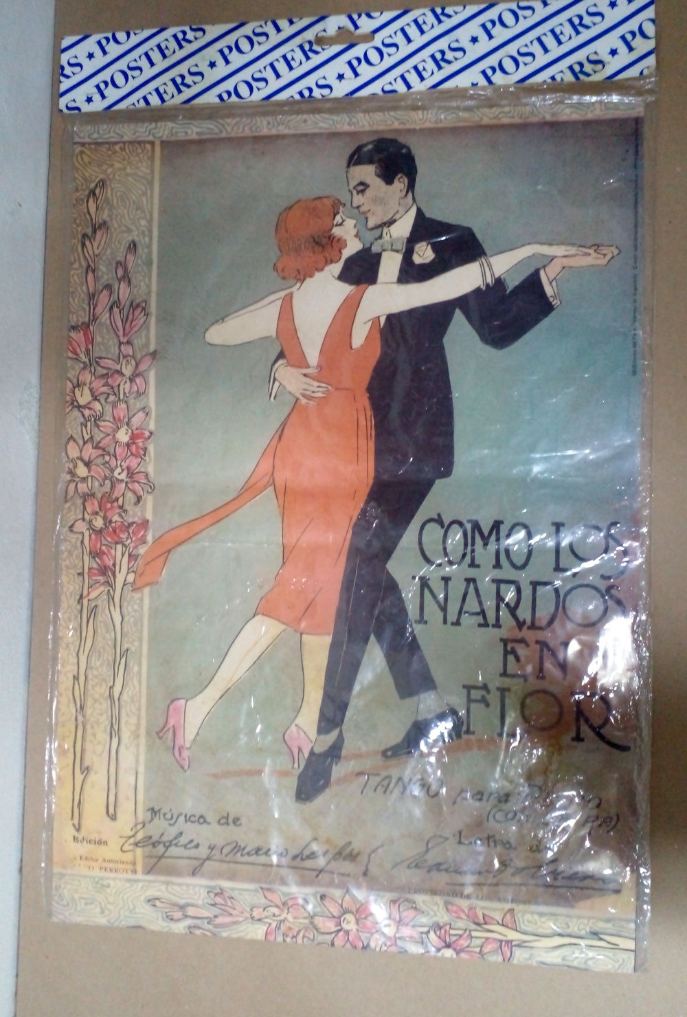 Poster Como Los Nardos En Flor