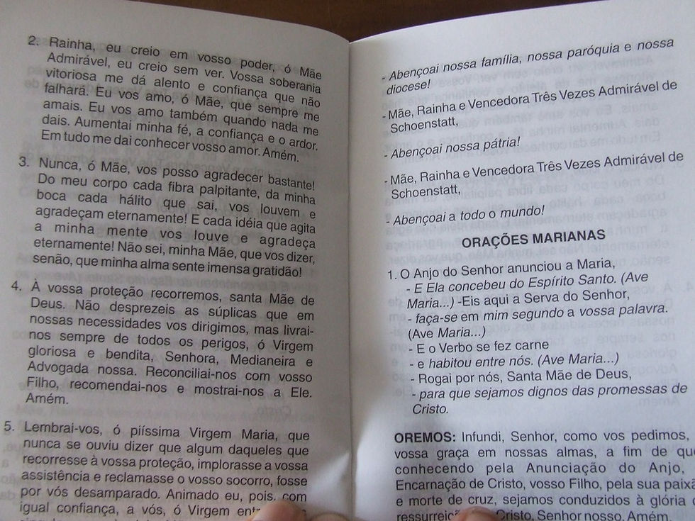 Miniatura: Livreto Novena Nossa Senhora de Schoenstatt
