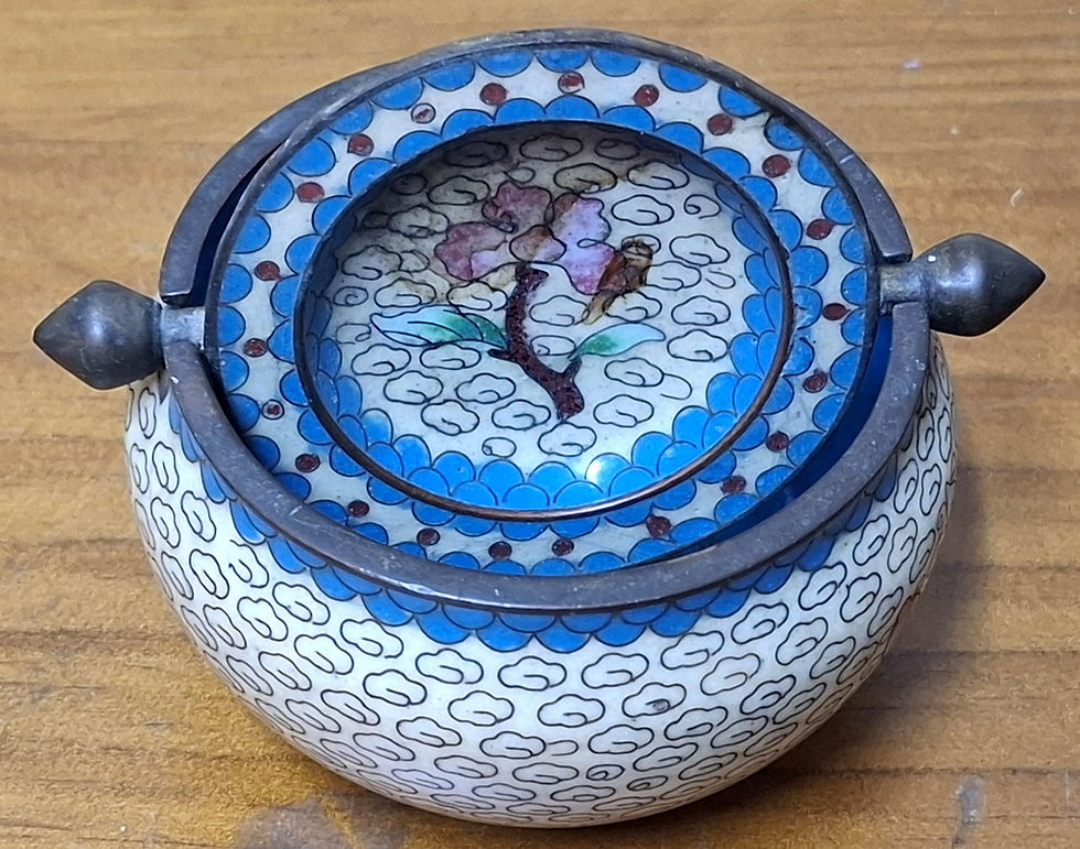 Miniatura: Cinzeiro Cloisoné