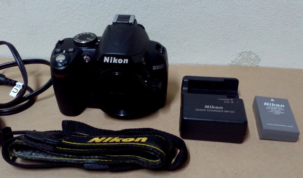 Câmera Nikon D3000