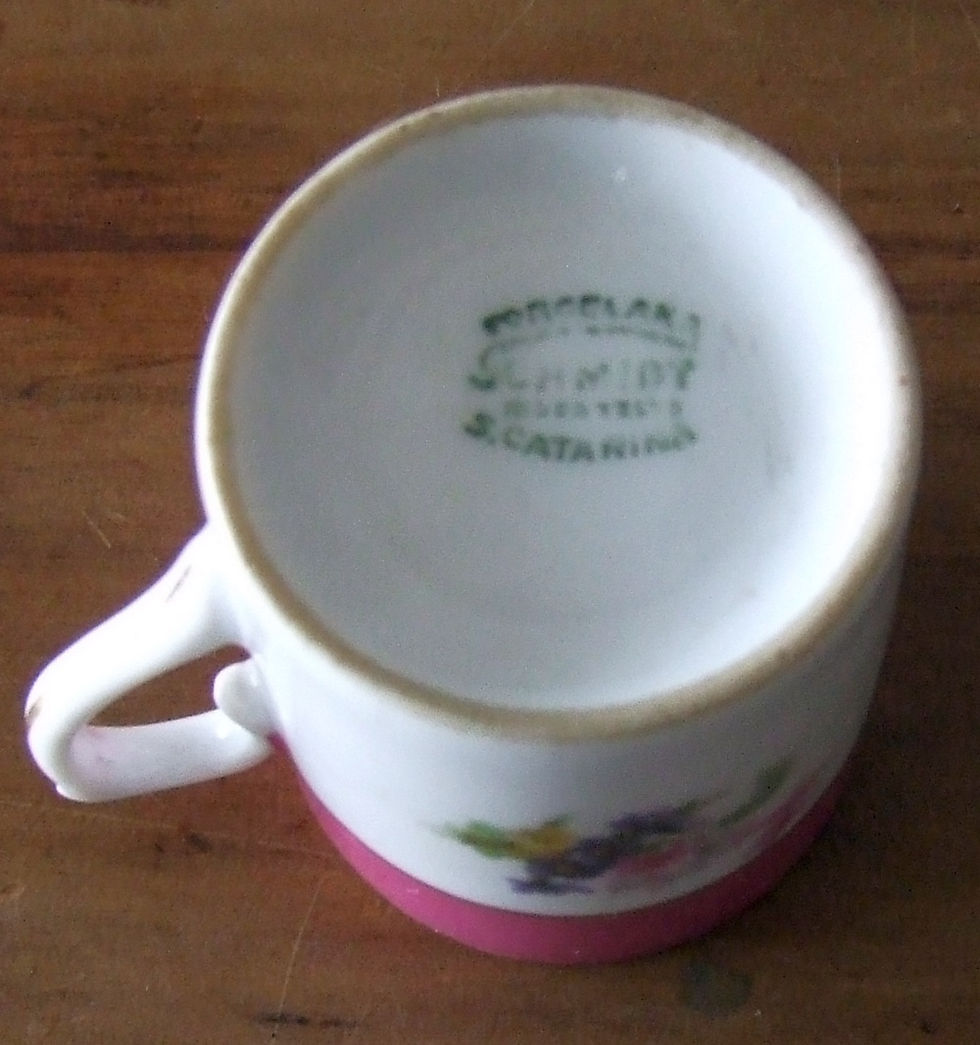 Miniatura: Xícara Porcelana Schmidt