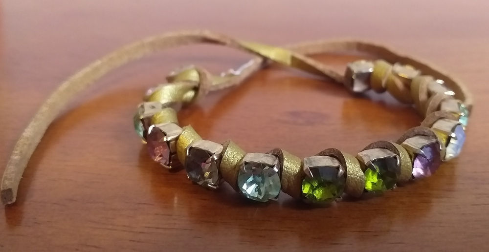 Pulseira Strass Cores