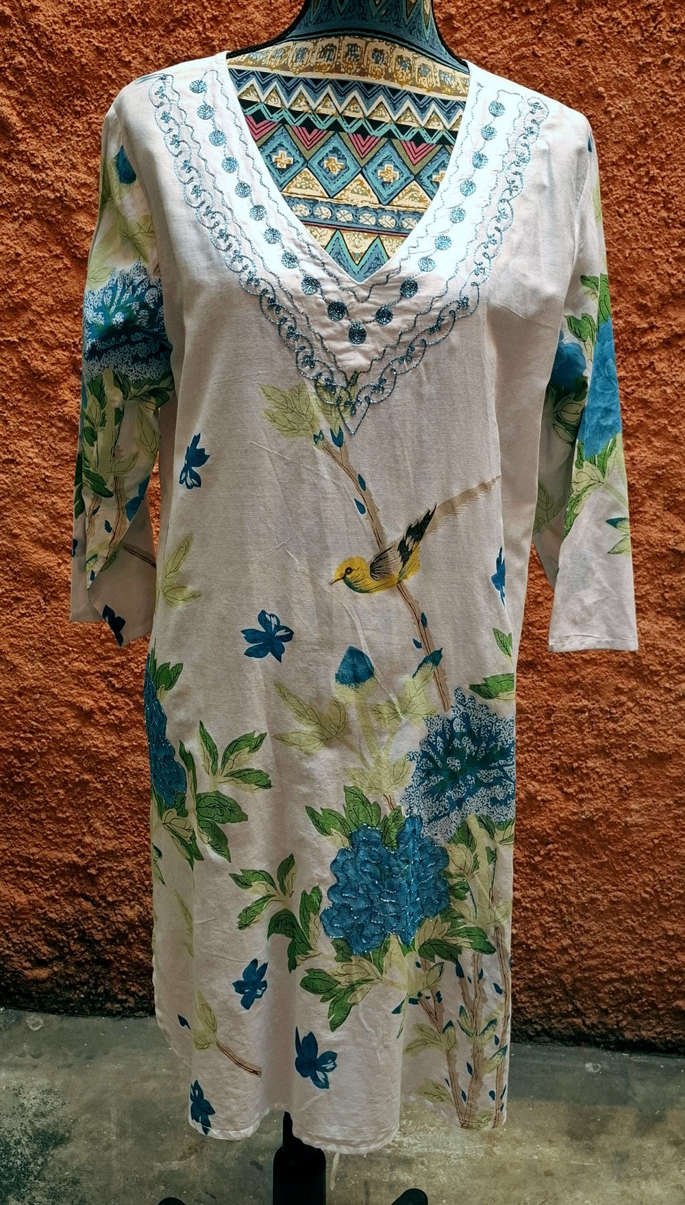 Vestido India Bird