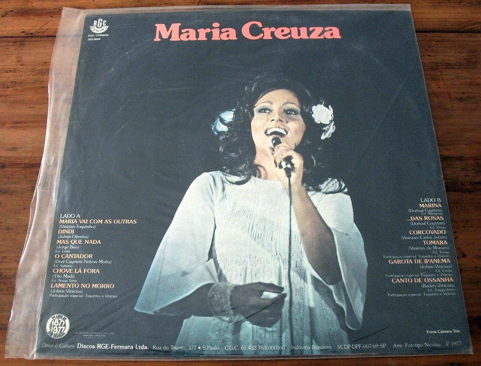 Miniatura: LP Maria Creusa - Toquinho e Vinícius