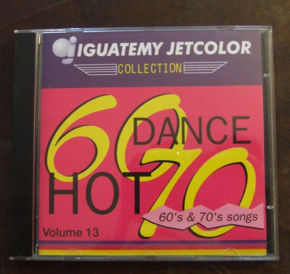 CD Hot Dance 60's & 70's Songs - Vol. 13