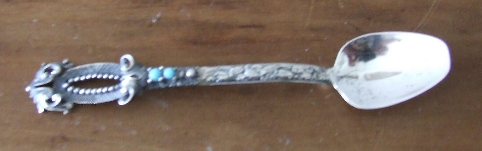 Miniatura: Colher de Café em Prata (par)