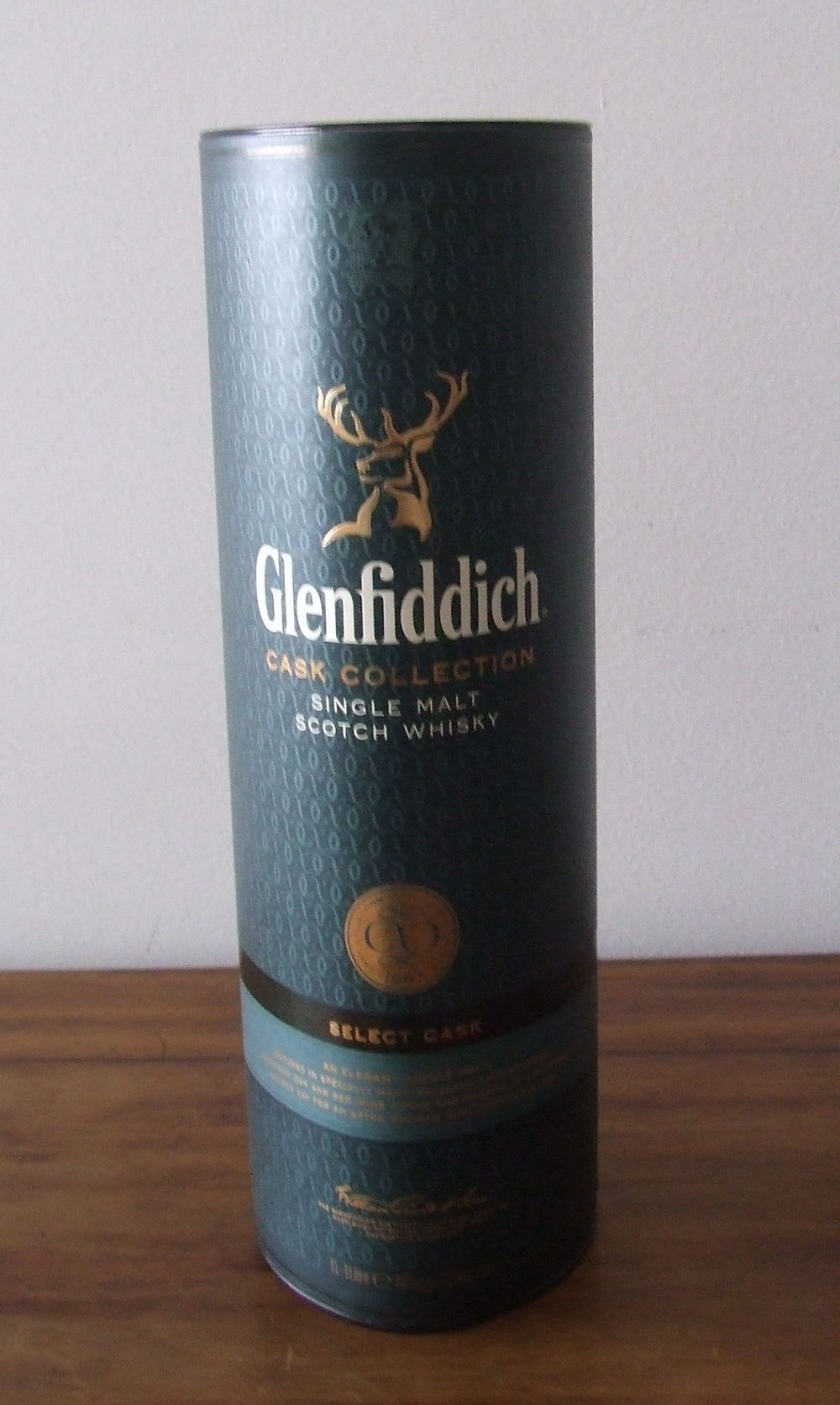 Lata de Whisky Glenfiddich (Vazia)