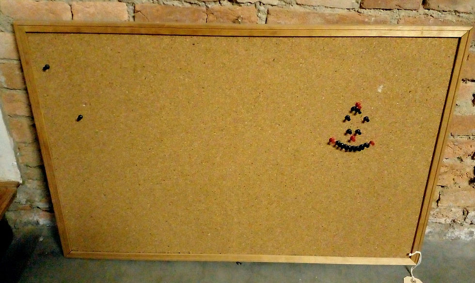 Miniatura: Quadro de Avisos Feltro/Cortiça