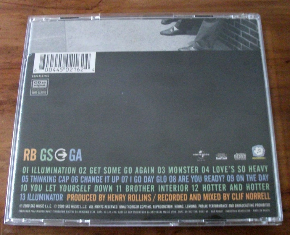 Miniatura: CD Rollins Band - Get Some Go Again