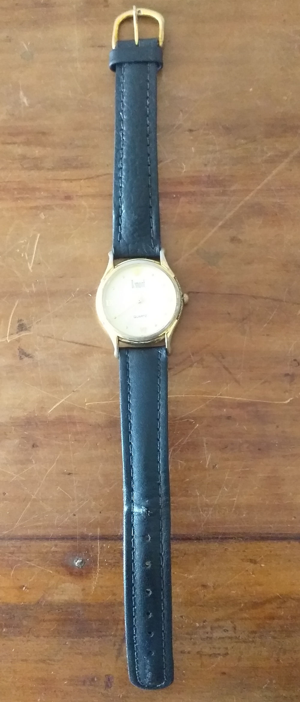 Relógio de Pulso Dumont Gold Plated