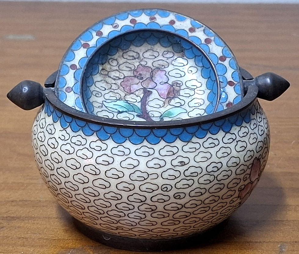 Miniatura: Cinzeiro Cloisoné