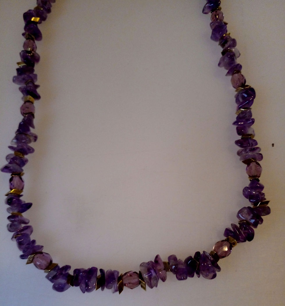 Miniatura: Colar Ametista Pendentif