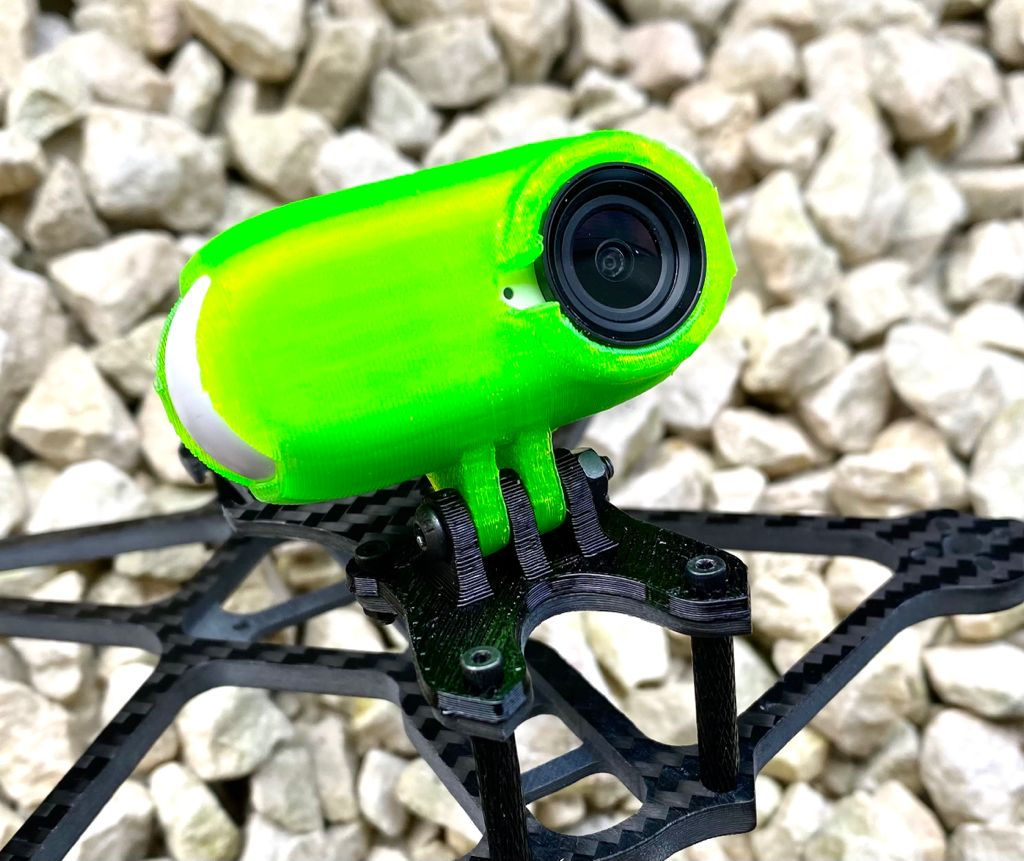 3DPOWER FPV Emax Babyhawk II HD Adjustable Mount TPU Part for Insta360 GO 2