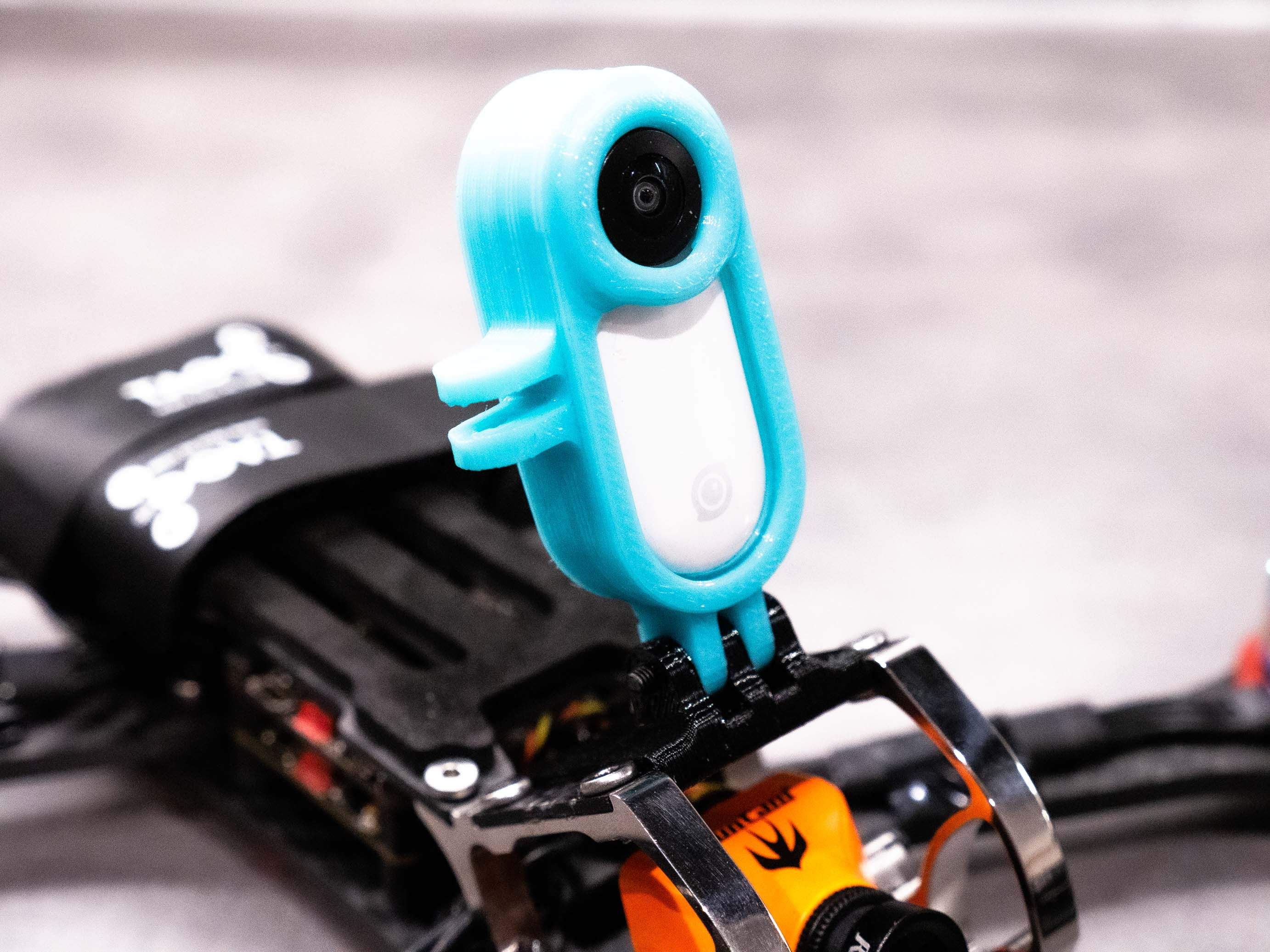 3DPOWER FPV Armattan Rooster Insta360 GO Adjustable Mount TPU Parts