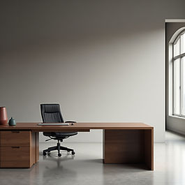 Consultants and attorneys discussing financial reports in a modern professional workspace.