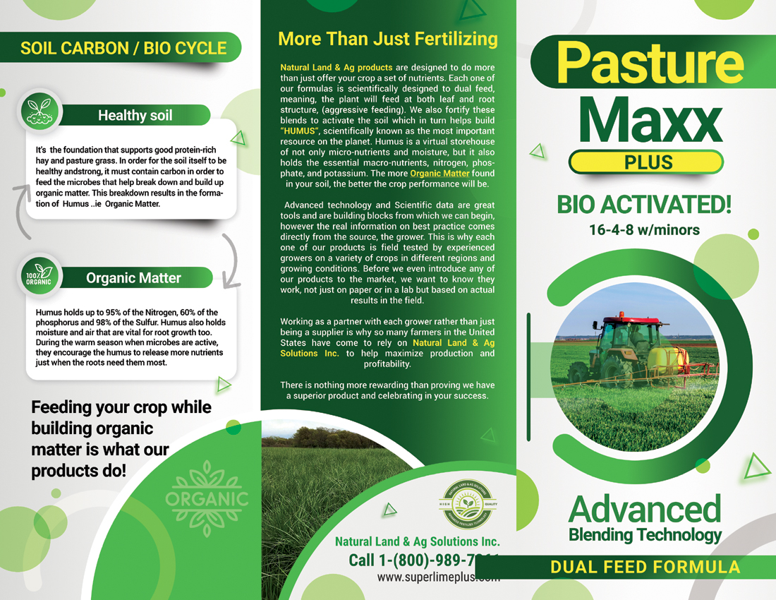 Pasture Maxx liquid fertilizer