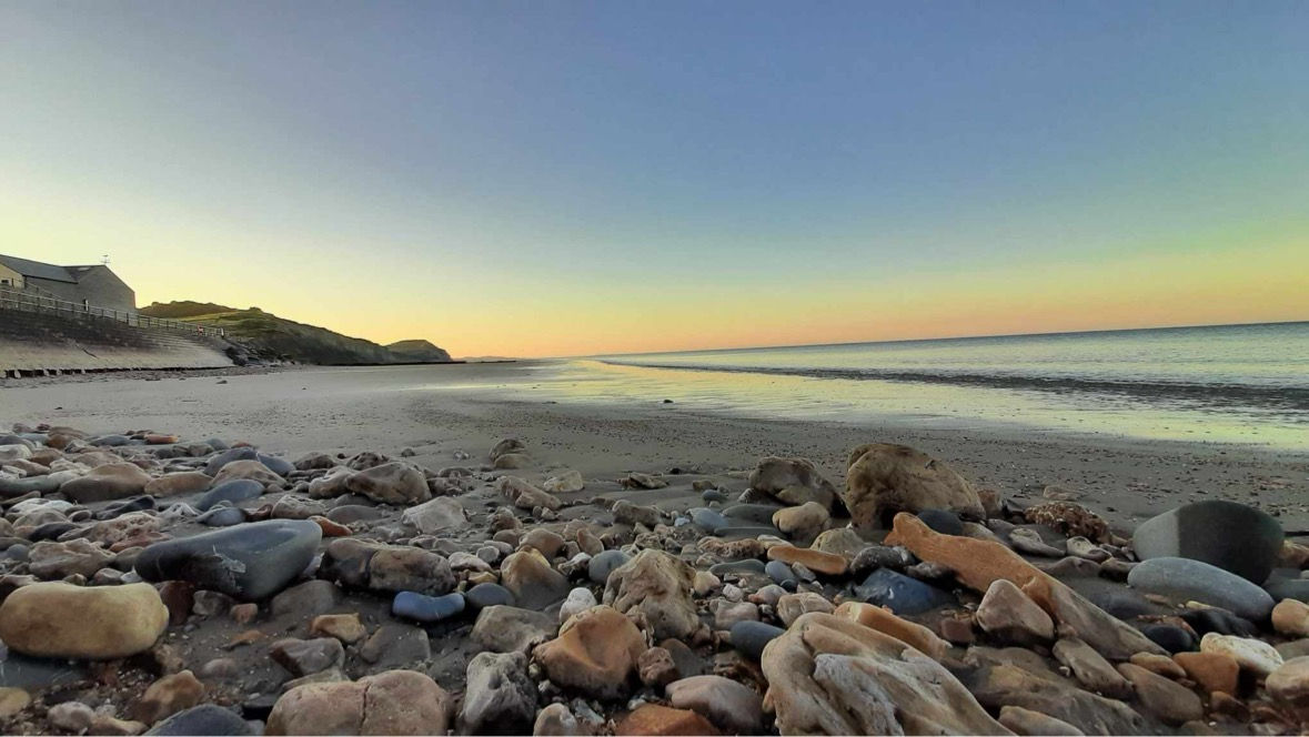Charmouth Landscape Mounted Print 6x4