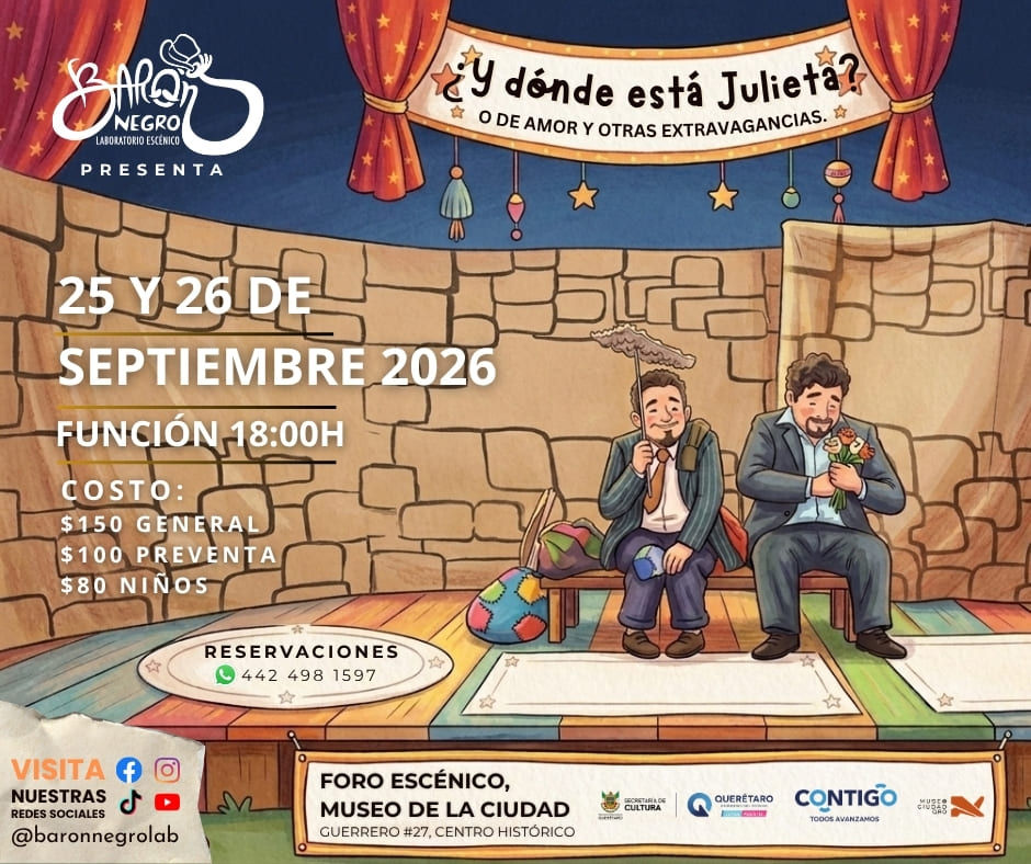 ¿Y DÓNDE ESTÁ JULIETA?, O DE AMOR Y OTRAS EXTRAVAGANCIAS