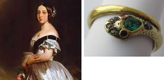 Queen Victoria - Snake Engagement Ring.