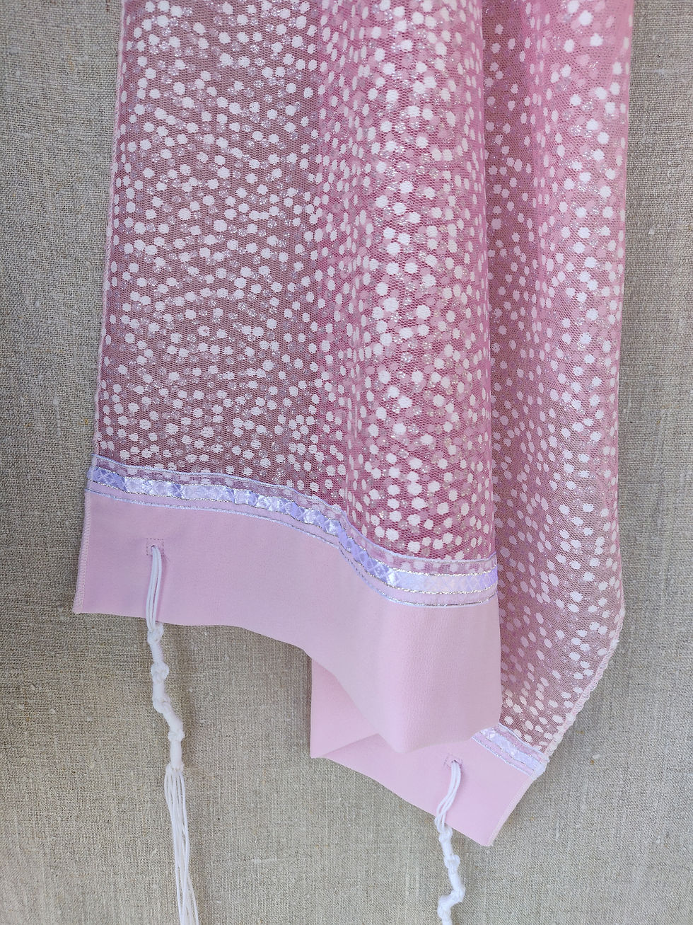 Thumbnail: Tulle tallit - pink