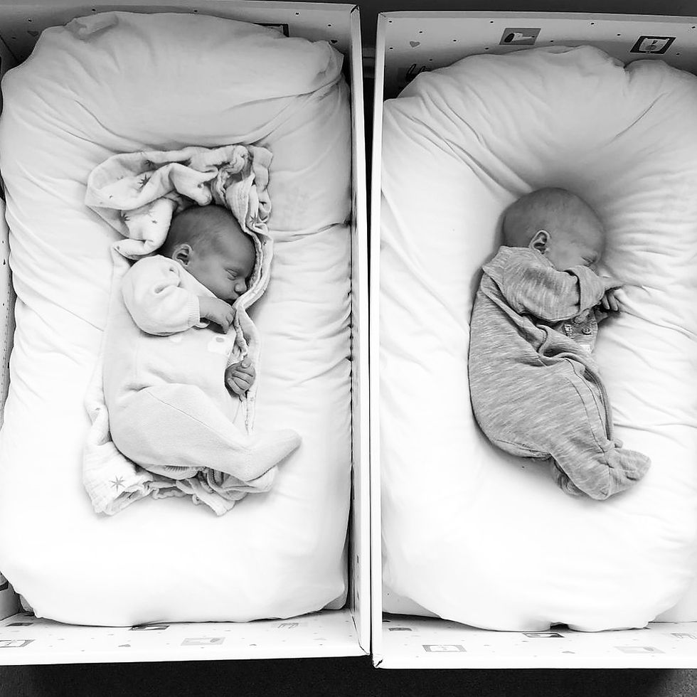Midwife Emmeline shares her twin birth