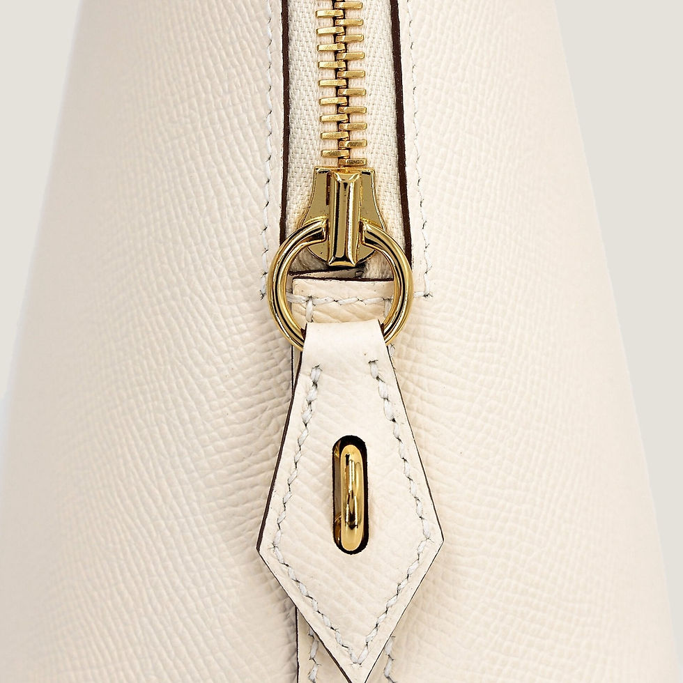 Thumbnail: Bolide 25 Nata Epsom Leather Handbag – Gold Hardware - ArvelleParis