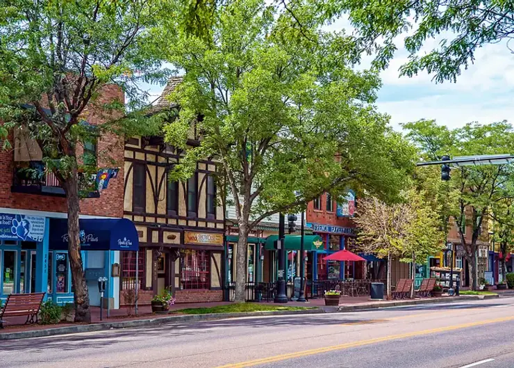 View of Old Colorado City, Colorado Springs