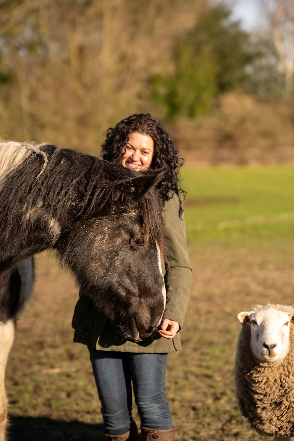 Grace and her Horse at HeavenStone Healing