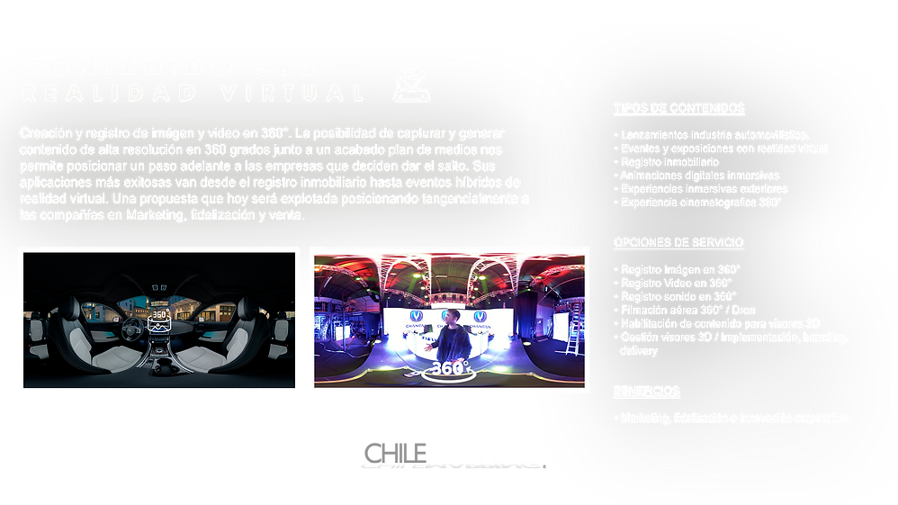 filmación inmersiva