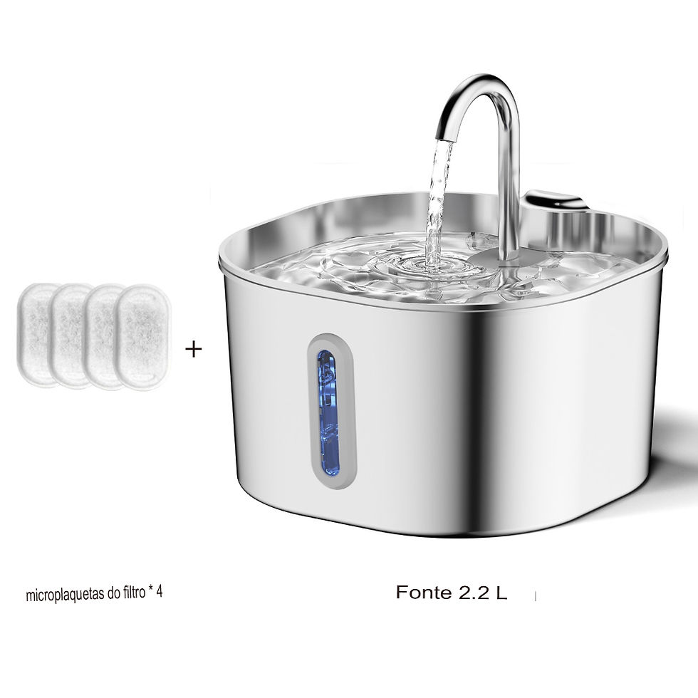 Miniatura: Fonte de água automática de aço inoxidável 