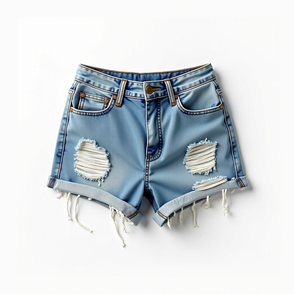 Shorts Jeans Destroyed