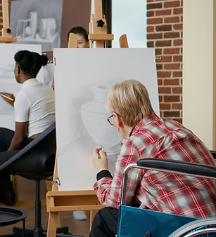 senior-woman-wheelchair-drawing-vase-sketch-with-pencil-canvas-easel-attending-art-class-p