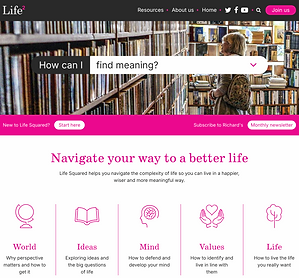 Life Squared Website