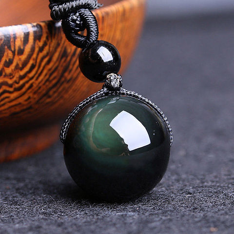Obsidienne flocon de neige, bijoux en obsidienne, pendentif en obsidienne, pierr Obsidienne flocon de neige, bijoux en obsidienne, pendentif en obsidienne, pierr